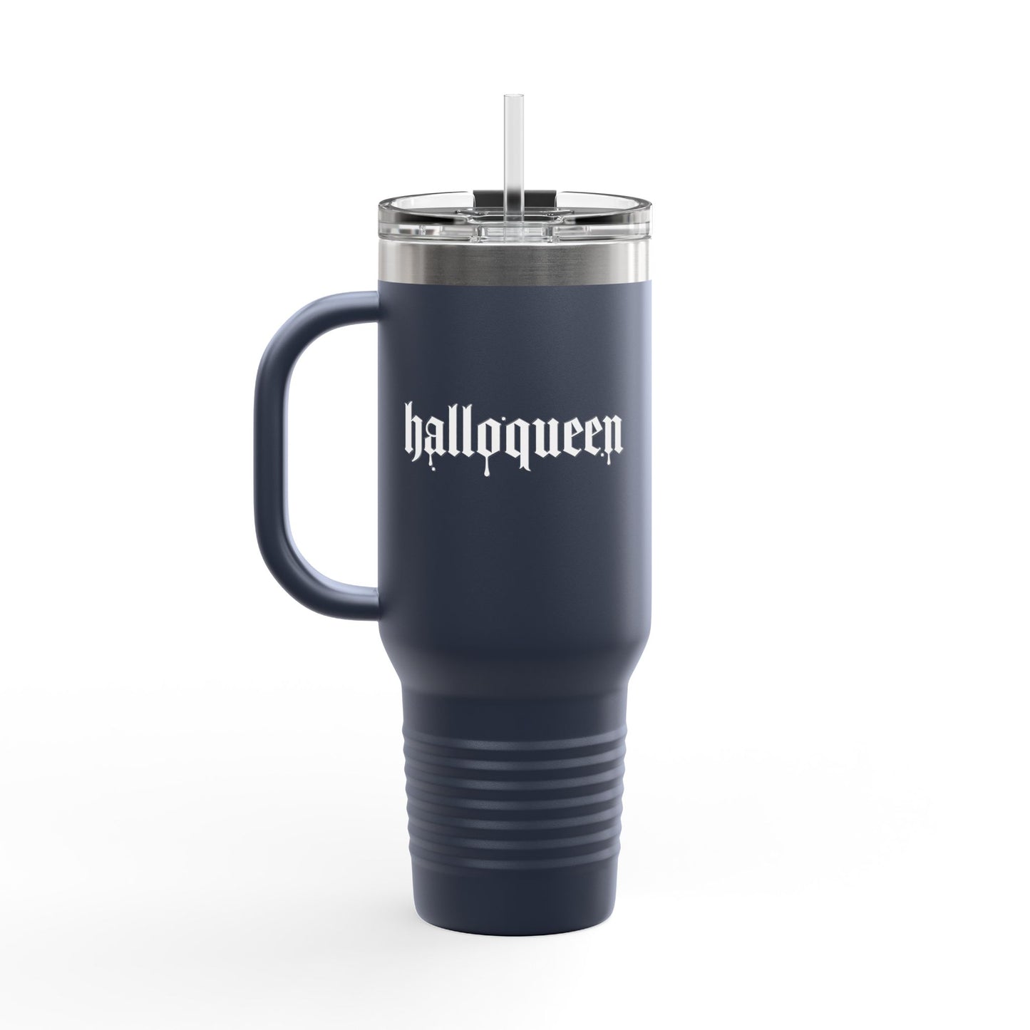 Halloween Insulated Travel Mug,  Pumpkin Design, Coffee Cup, Holiday Gift, Fall Decor, Reusable Drinkware, Perfect for Home or Office