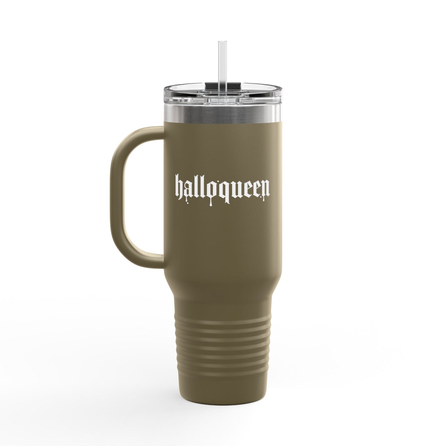 Halloween Insulated Travel Mug,  Pumpkin Design, Coffee Cup, Holiday Gift, Fall Decor, Reusable Drinkware, Perfect for Home or Office