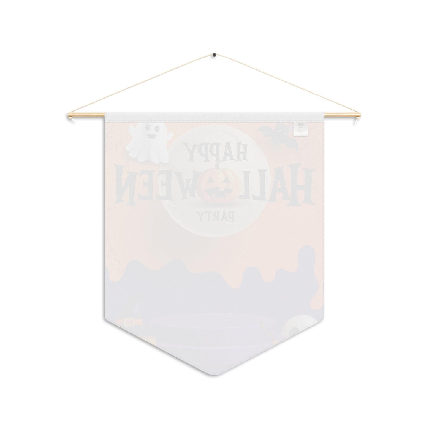 Halloween Pennant Banner, Spooky Party Decor, Haunted House Decoration, Fall Celebrations, Ghostly Home Accent