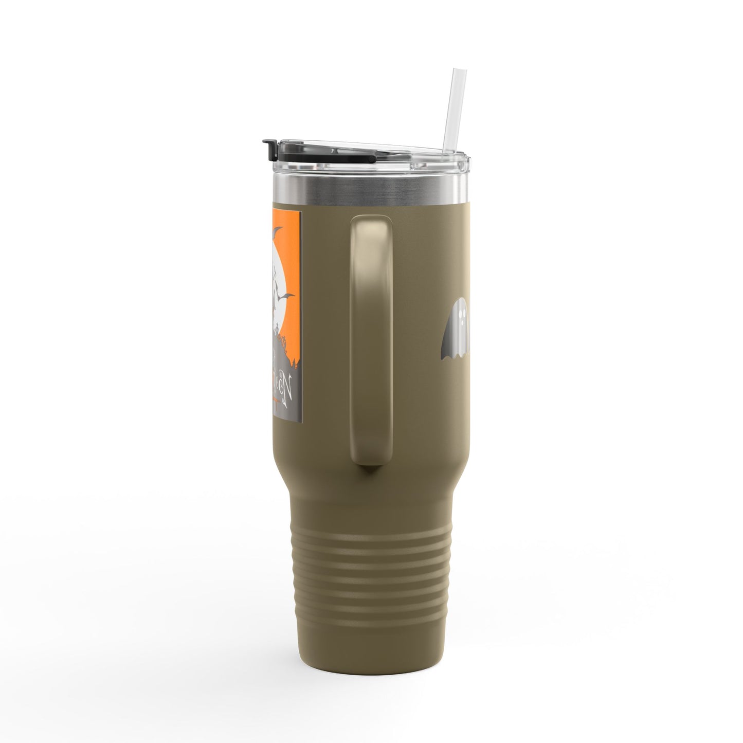Halloween Insulated Travel Mug, 40oz - Perfect for Autumn Sips, Gift for Halloween