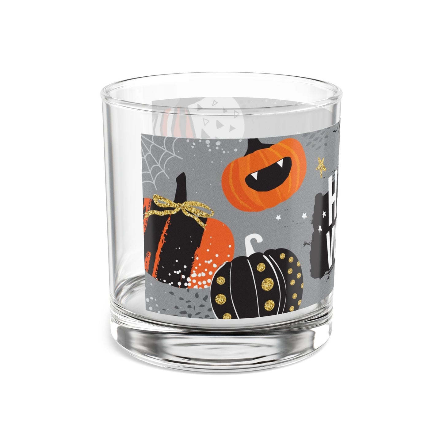 Halloween Rocks Glass, Seasonal Drinkware, Spooky Decor, Perfect for Parties, Halloween Gifts, Festive Barware