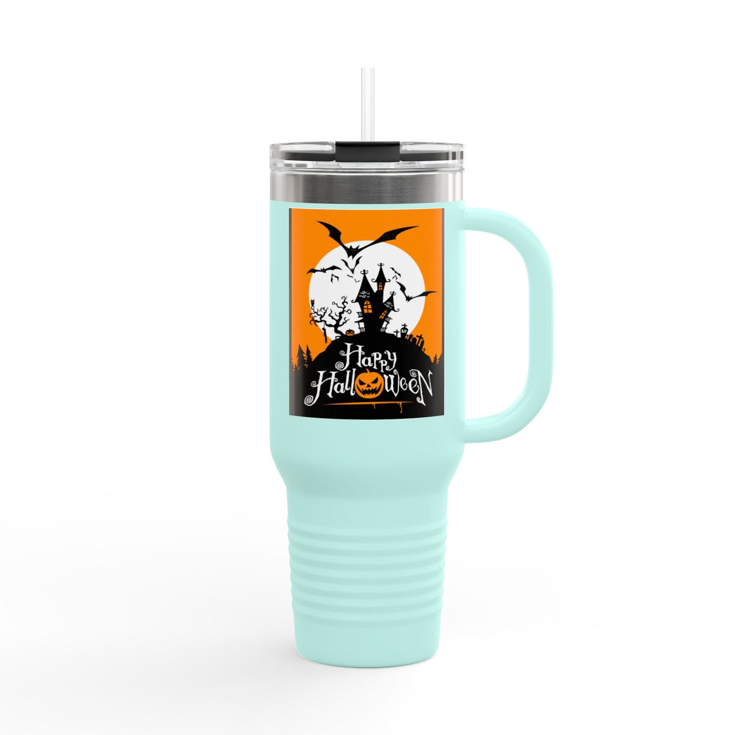 Halloween Insulated Travel Mug, 40oz - Perfect for Autumn Sips, Gift for Halloween