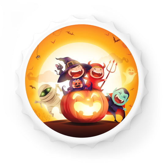 Halloween Themed Bottle Opener, Fun Party Favor, Gift for Beer Lovers, Unique Kitchen Decor, Spooky Bar Accessory