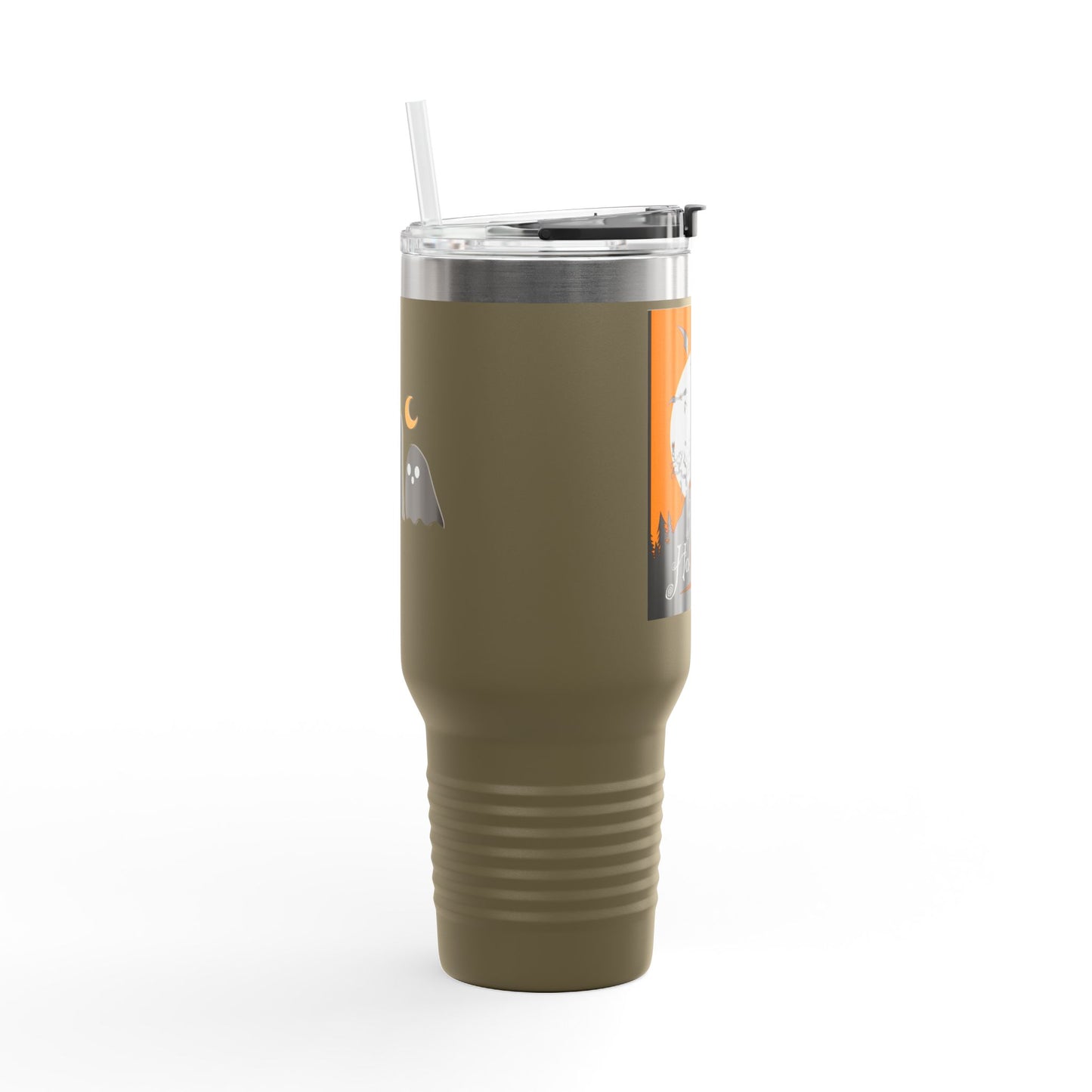Halloween Insulated Travel Mug, 40oz - Perfect for Autumn Sips, Gift for Halloween