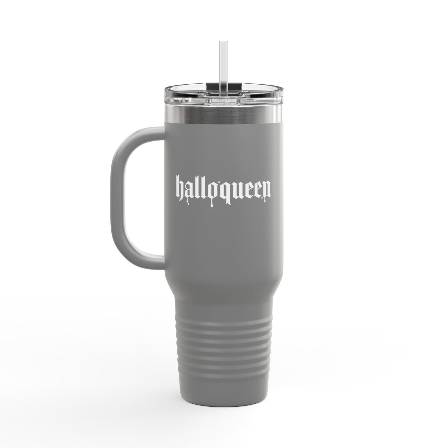 Halloween Insulated Travel Mug,  Pumpkin Design, Coffee Cup, Holiday Gift, Fall Decor, Reusable Drinkware, Perfect for Home or Office