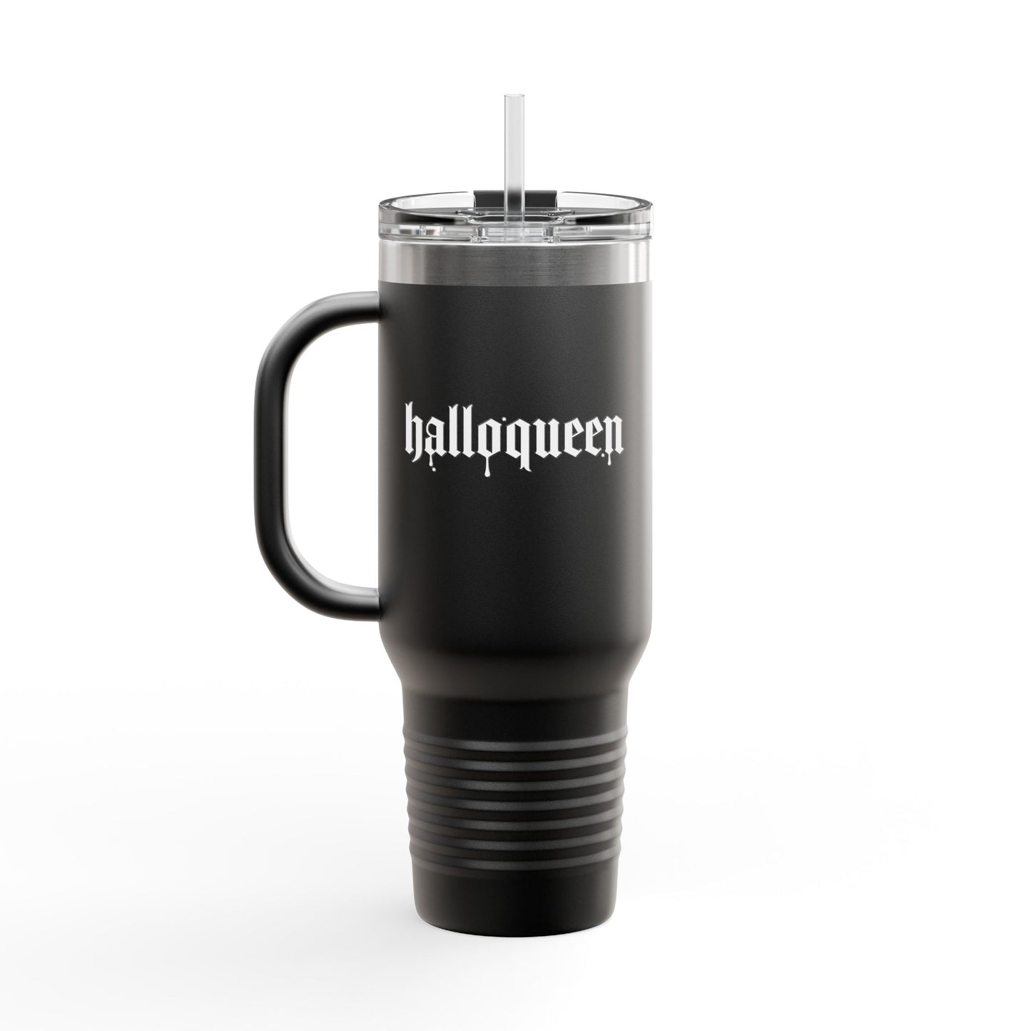 Halloween Insulated Travel Mug,  Pumpkin Design, Coffee Cup, Holiday Gift, Fall Decor, Reusable Drinkware, Perfect for Home or Office