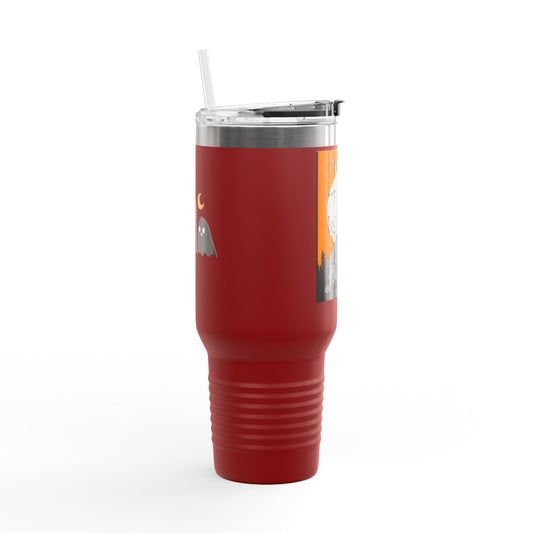 Halloween Insulated Travel Mug, 40oz - Perfect for Autumn Sips, Gift for Halloween