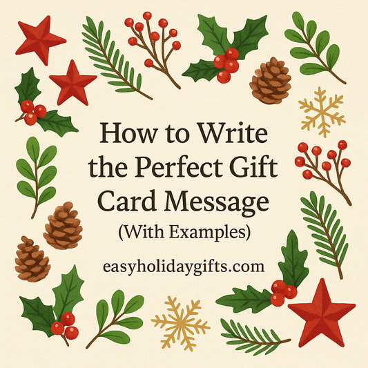 How to Write the Perfect Gift Card Message (With Examples)