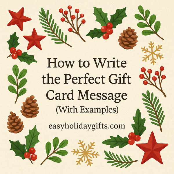 How to Write the Perfect Gift Card Message (With Examples)