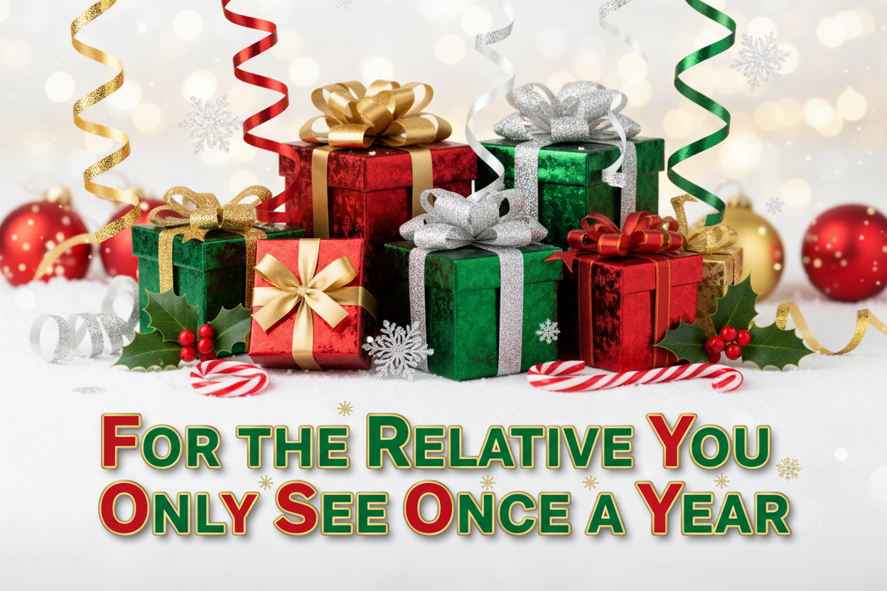 For the Relative You Only See Once a Year