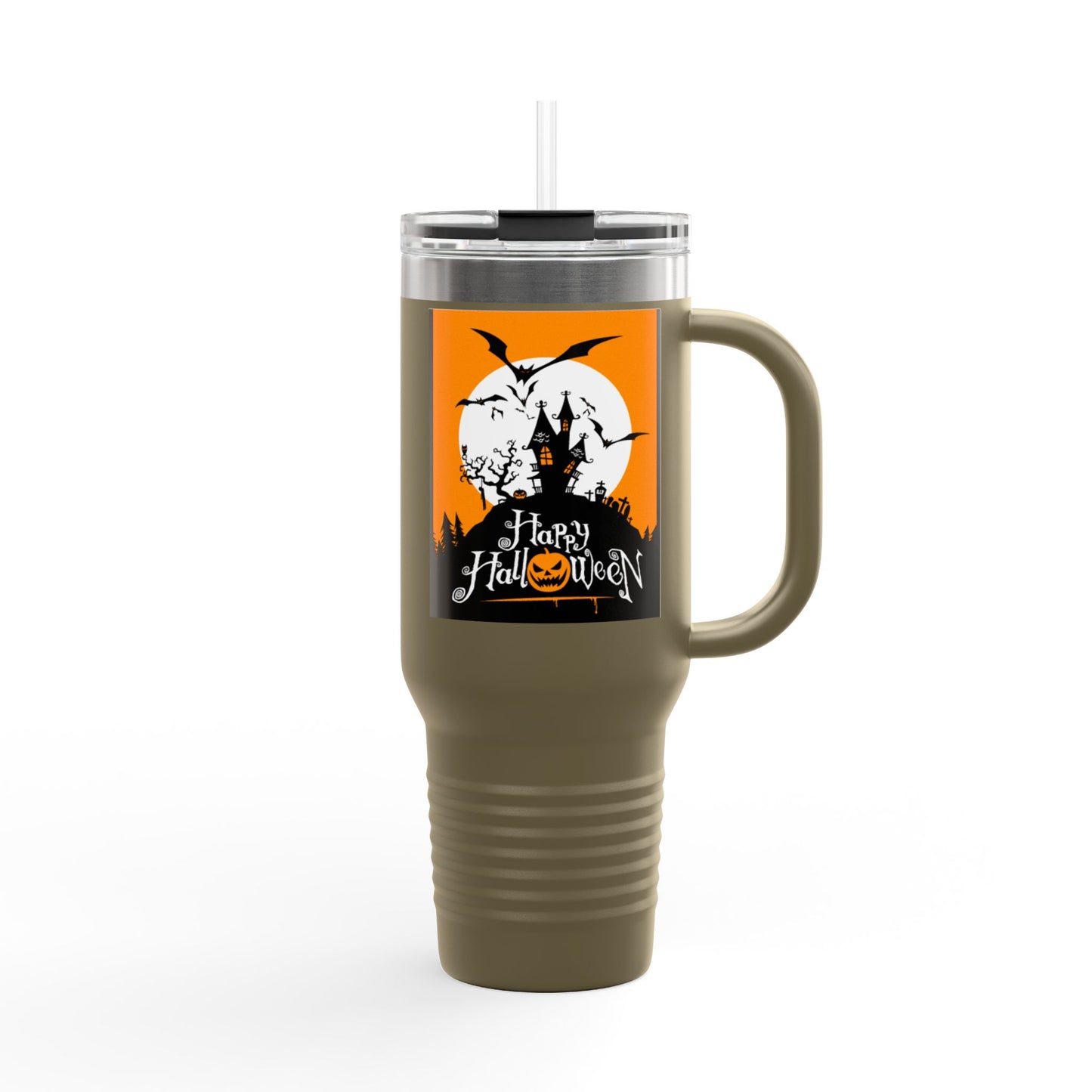 Halloween Insulated Travel Mug, 40oz - Perfect for Autumn Sips, Gift for Halloween