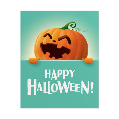 Happy Halloween Rolled Posters, Festive Wall Art, Trick or Treat Decor, Halloween Party Supplies, Pumpkin Print, Fall Decorations