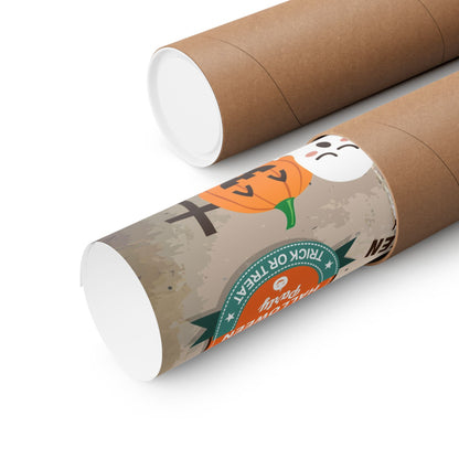 Halloween Matte Vertical Posters, Spooky Wall Art, Trick or Treat Decor, Holiday Party Decorations, Autumn Home Decor, Festive Wall Prints