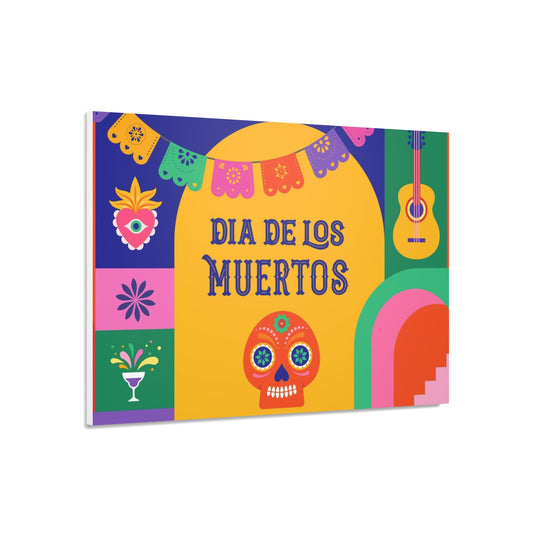 Dia de los Muertos Foam Board Decor, Day of the Dead Wall Art, Festival Decorations, Holiday Decor, Colorful Mexican Art