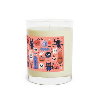 Halloween-Themed Scented Candle, Perfect for Autumn Decor, Cozy Nights, Gift for Spooky Season, Home Fragrance, Halloween Party Favor