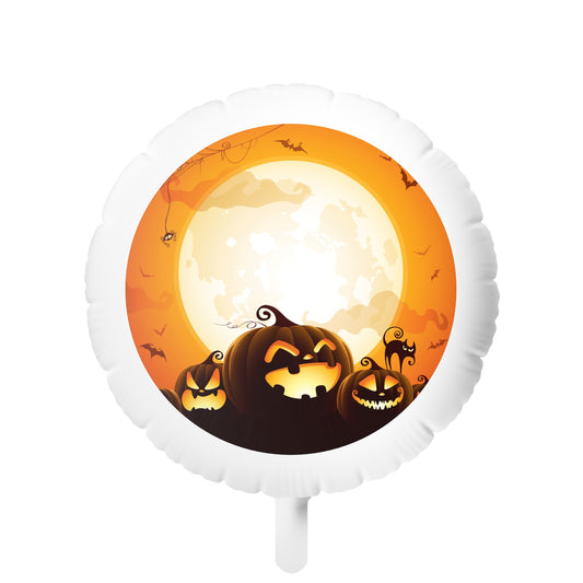 Halloween Mylar Balloons, Spooky Party Decor, Festive Balloons, Pumpkin Balloons, Halloween Decorations, Kids' Party Supplies