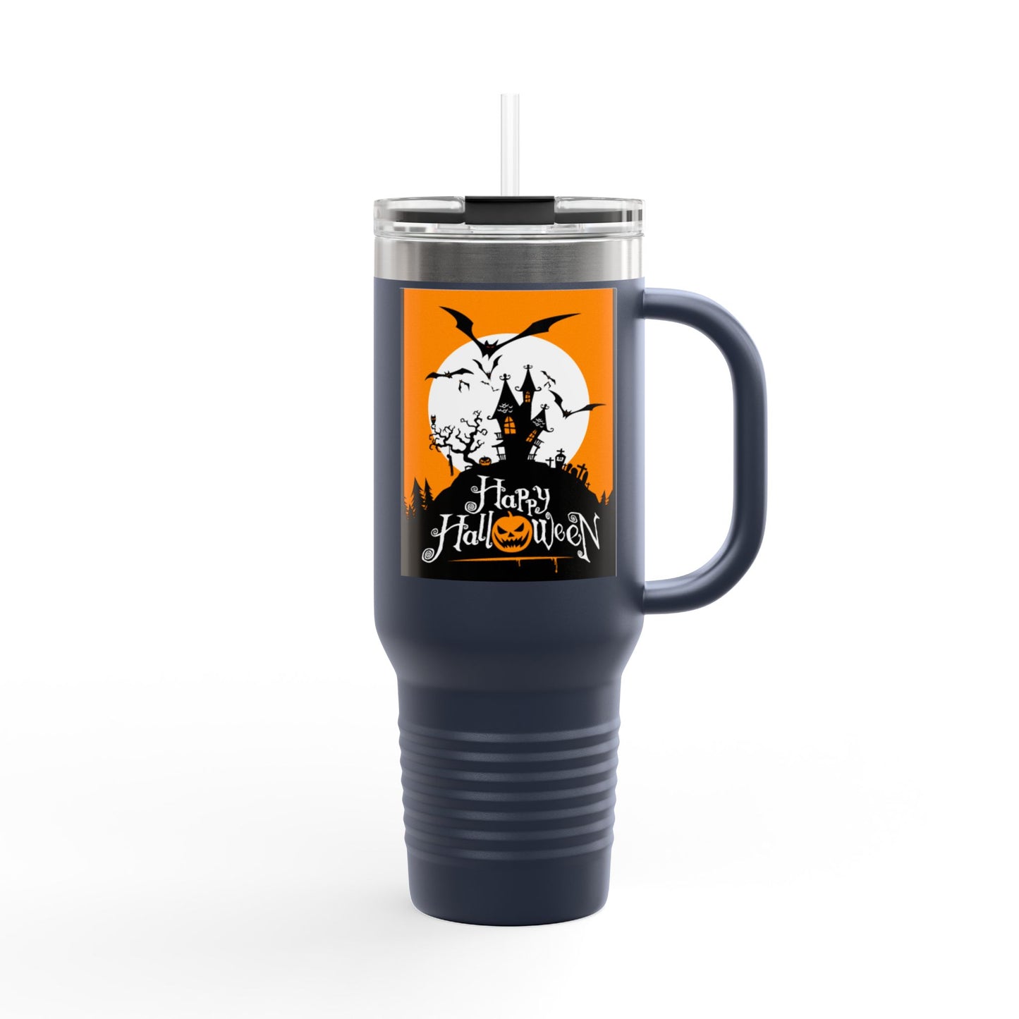 Halloween Insulated Travel Mug, 40oz - Perfect for Autumn Sips, Gift for Halloween