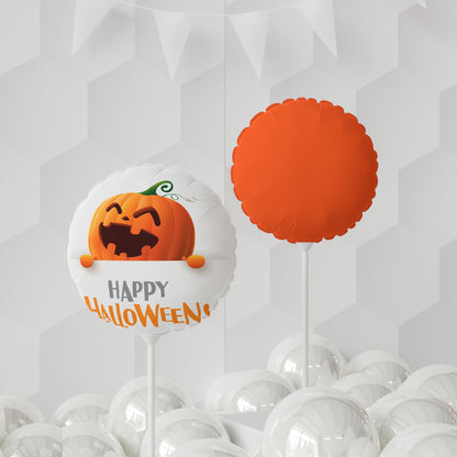 Halloween Balloon Decorations, Pumpkin Party Decor, Round and Heart Shaped, Fall Celebration, Trick or Treat, Festive Balloons