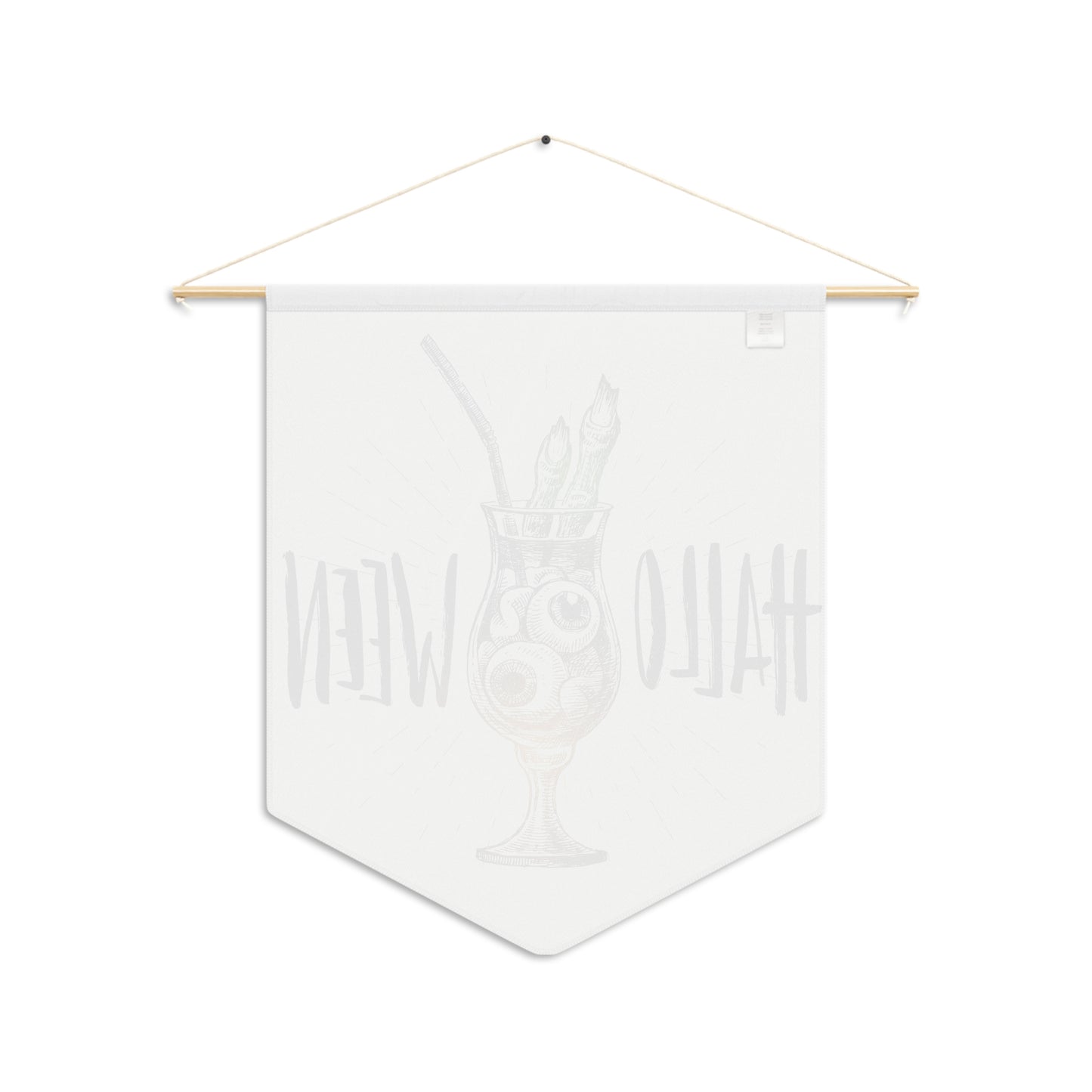 Halloween Pennant Banner, Spooky Decor, Holiday Wall Hanging, Fall Celebration, Halloween Party Decoration