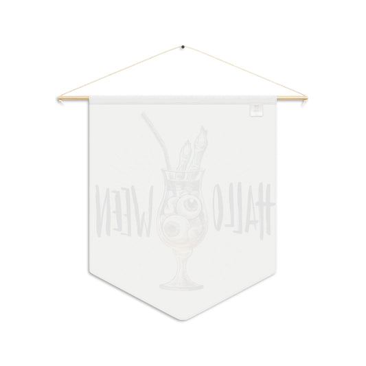 Halloween Pennant Banner, Spooky Decor, Holiday Wall Hanging, Fall Celebration, Halloween Party Decoration