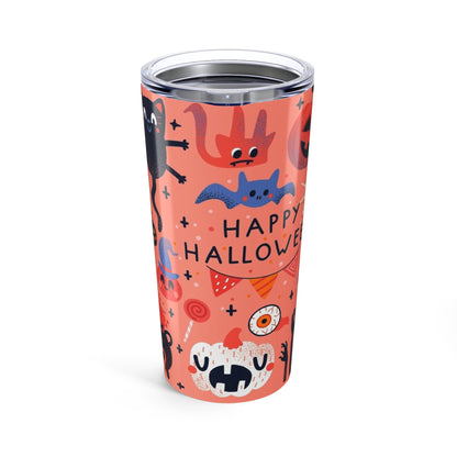 Halloween Tumbler 20oz, Cute Halloween Travel Mug, Fall Coffee Cup, Spooky Gift for Witch Lovers