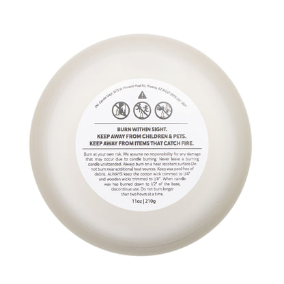 Halloween Frosted Glass Candle, 11oz - Pumpkin Spice Scented, Fall Home Decor,Autumn Candle