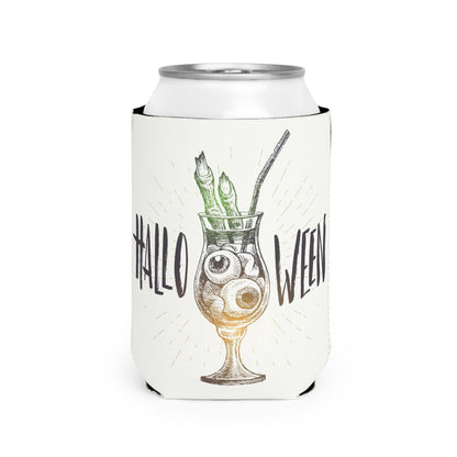 Halloween Can Cooler Sleeve, Spooky Drink Sleeve, Pumpkin Cooler, Party Accessory, Holiday Gift
