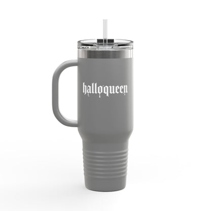Halloween Insulated Travel Mug,  Pumpkin Design, Coffee Cup, Holiday Gift, Fall Decor, Reusable Drinkware, Perfect for Home or Office