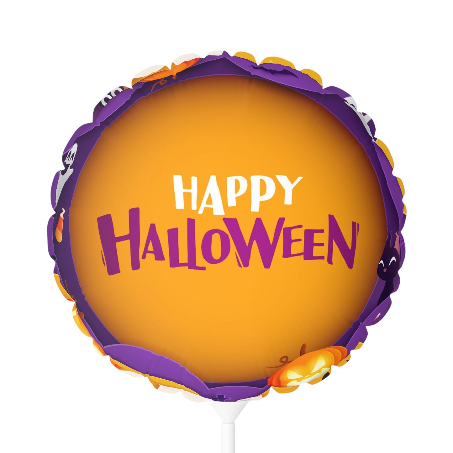 Halloween Balloons, Round & Heart-shaped, Party Decor, Trick or Treat, Fall Celebration, Spooky Decorations, Festive Supplies