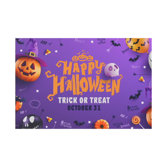 Halloween Yard Sign, Trick or Treat Sign, Outdoor Decorations for Halloween, Spooky Yard Decor, Fall Celebration Sign