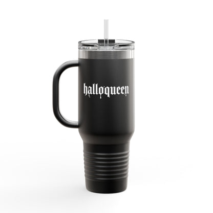 Halloween Insulated Travel Mug,  Pumpkin Design, Coffee Cup, Holiday Gift, Fall Decor, Reusable Drinkware, Perfect for Home or Office