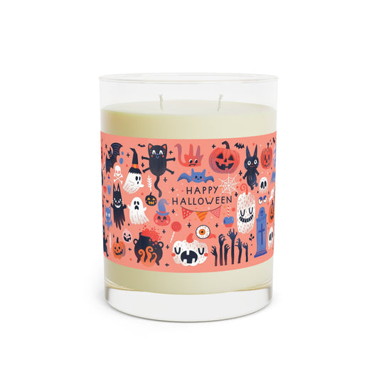 Halloween-Themed Scented Candle, Perfect for Autumn Decor, Cozy Nights, Gift for Spooky Season, Home Fragrance, Halloween Party Favor