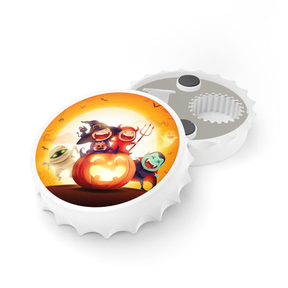 Halloween Themed Bottle Opener, Fun Party Favor, Gift for Beer Lovers, Unique Kitchen Decor, Spooky Bar Accessory