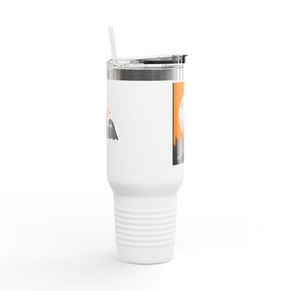 Halloween Insulated Travel Mug, 40oz - Perfect for Autumn Sips, Gift for Halloween