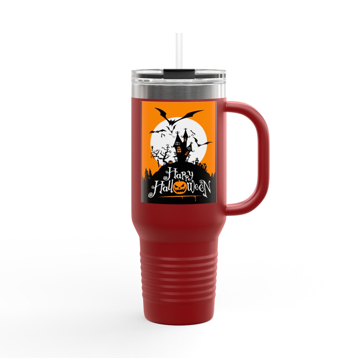 Halloween Insulated Travel Mug, 40oz - Perfect for Autumn Sips, Gift for Halloween