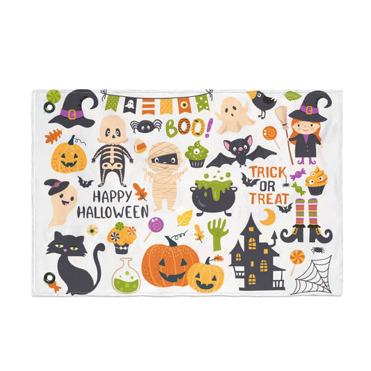 Halloween Decorative Flag, Double-Sided Spooky Banner, Trick or Treat Garden Flag, Festive Autumn Yard Decoration, Outdoor Halloween Decor