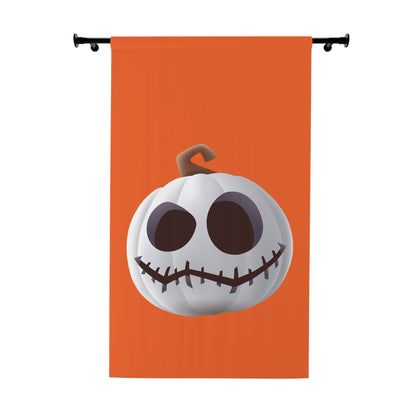 Halloween Pumpkin Window Curtain - Spooky Home Decor, Fall Decor, Halloween Decoration, Room Divider, Festive Gift Idea