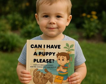 Can I Have a Puppy Please? – A Heartwarming Book About Kids and Pets | Pet responsibility