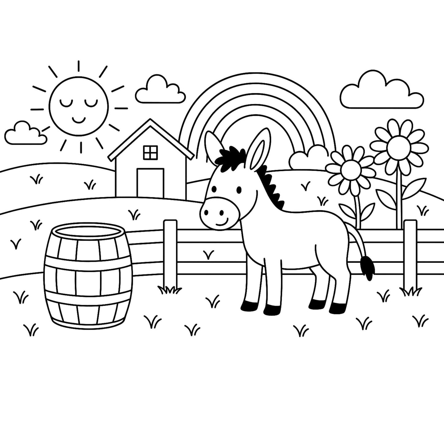 3-Book Coloring Bundle for Kids – Farm, Zoo, and Circus Themes – Fun Activity Set for Toddlers and Ages 4-8