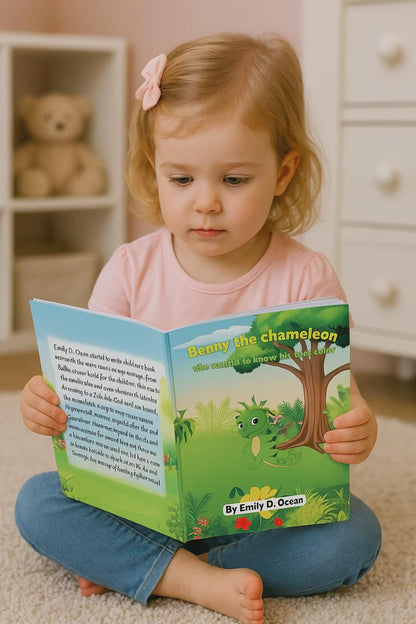 Benny the Chameleon Who Wanted to Know His True Color – Kids Book About Self-Esteem, Emotions, and Being Yourself – Ages 4–8