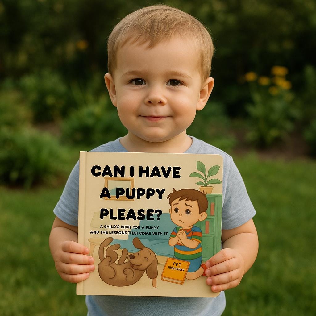Can I Have a Puppy Please? – A Heartwarming Book About Kids and Pets | Pet responsibility