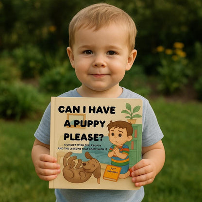 Can I Have a Puppy Please? – A Heartwarming Book About Kids and Pets | Pet responsibility