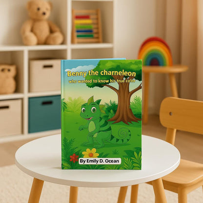 Benny the Chameleon Who Wanted to Know His True Color – Kids Book About Self-Esteem, Emotions, and Being Yourself – Ages 4–8